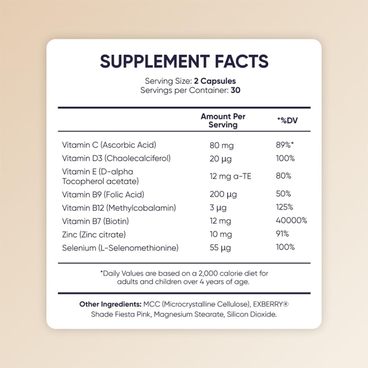 Ultimate Hair Boost Supplement 60 capsules